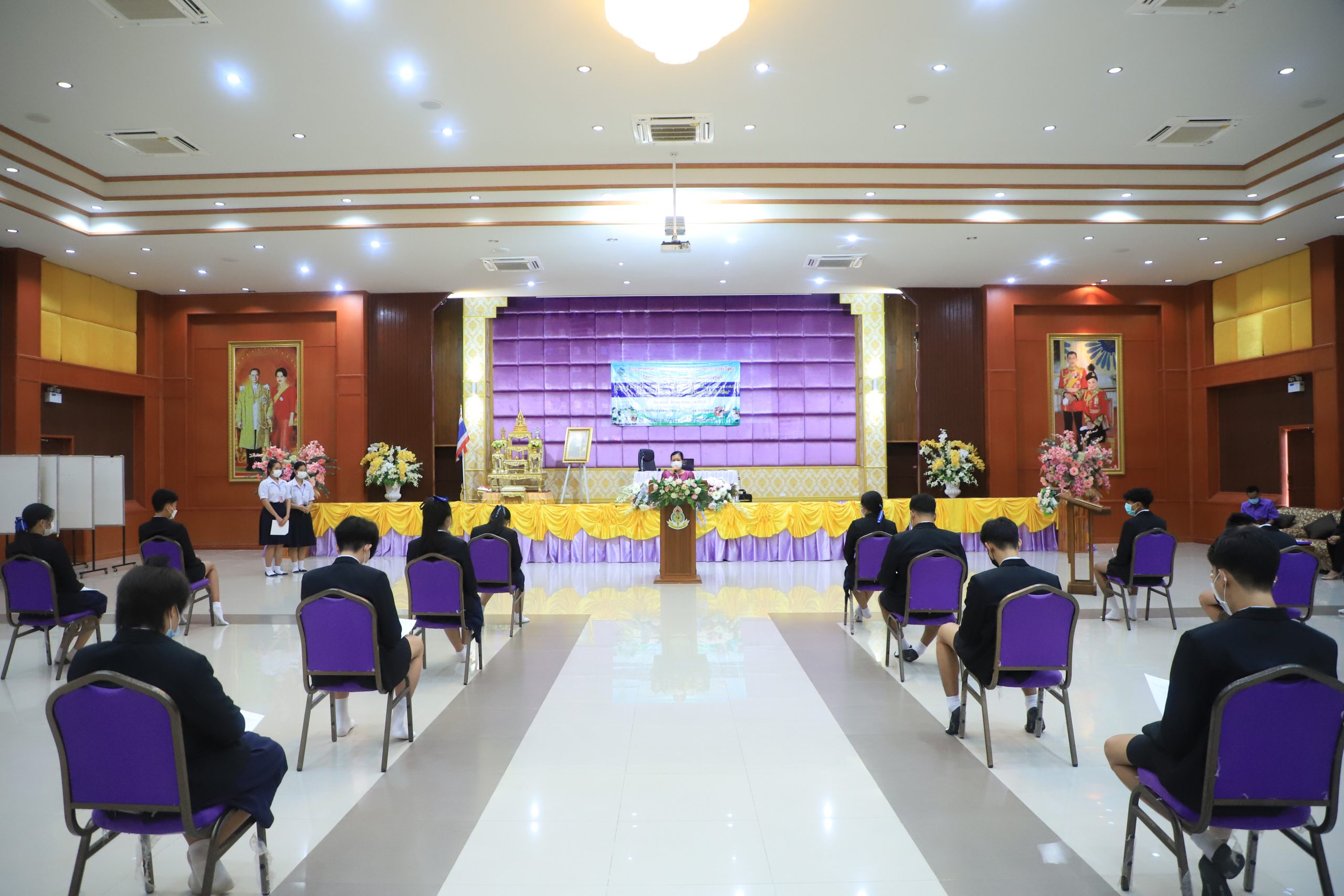 โรงเรียนสรรพวิทยาคม ร่วมจัดกิจกรรมตามโครงการเผยแพร่อุดมการณ์และค่านิยมประชาธิปไตยด้วยการแสดงเป็นแบบอย่างที่ดี