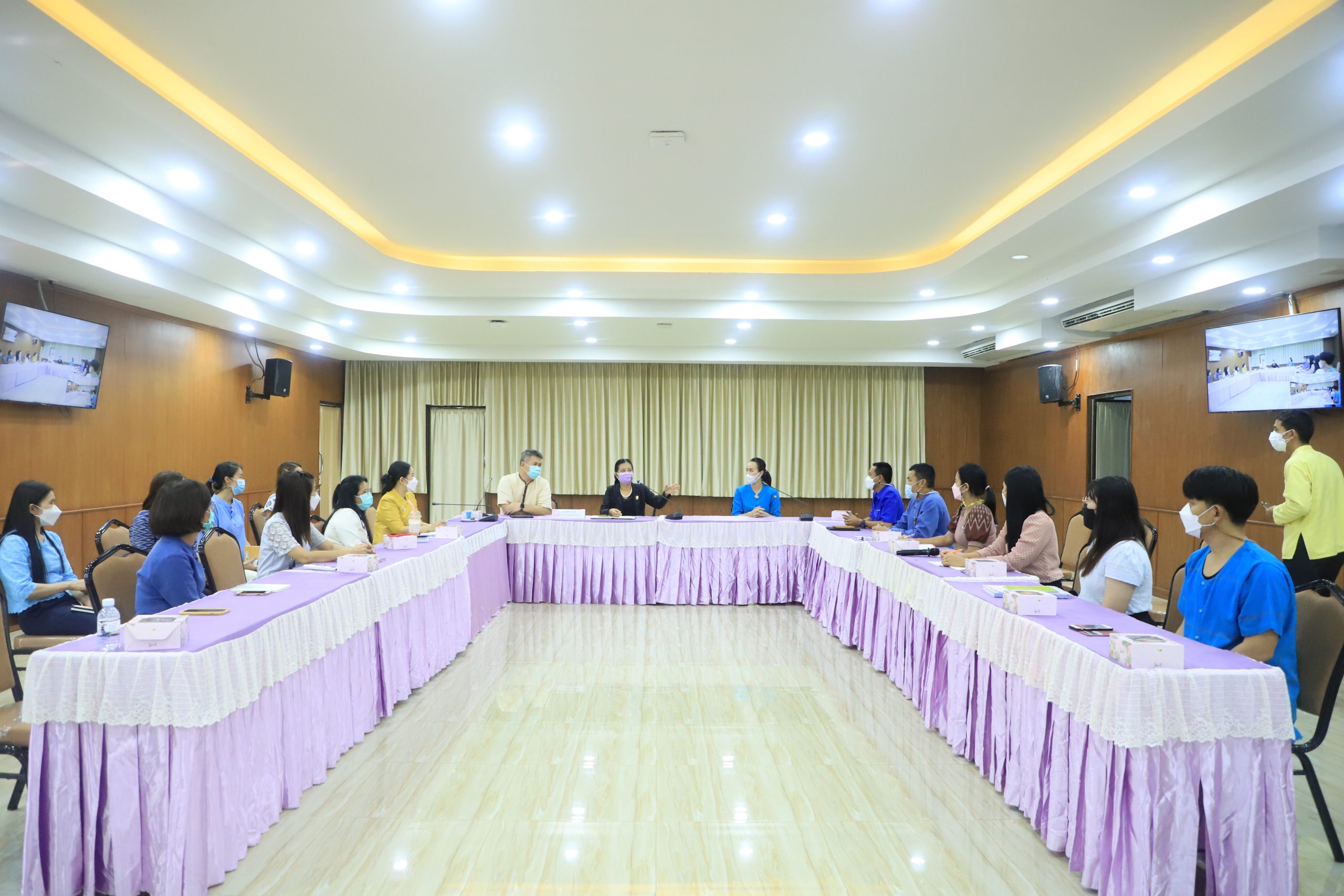 ต้อนรับคณะศึกษาดูงานจากองค์การบริหารส่วนตำบลแม่ปะ อำเภอแม่สอด จังหวัดตาก