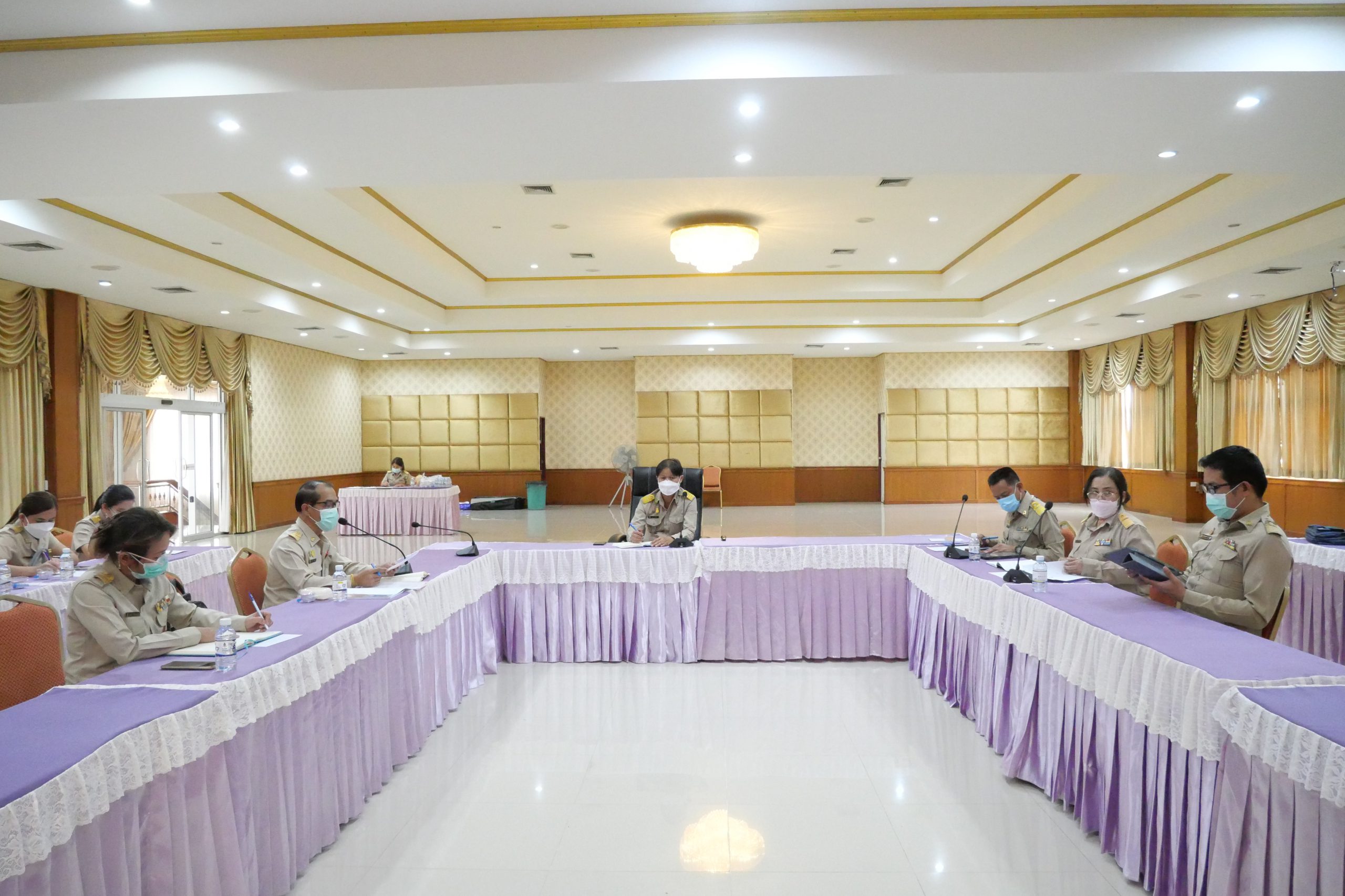โรงเรียนสรรพวิทยาคม จัดการประชุมคณะกรรมการบริหารสถานศึกษาโรงเรียน ครั้งที่ ๒/๒๕๖๕