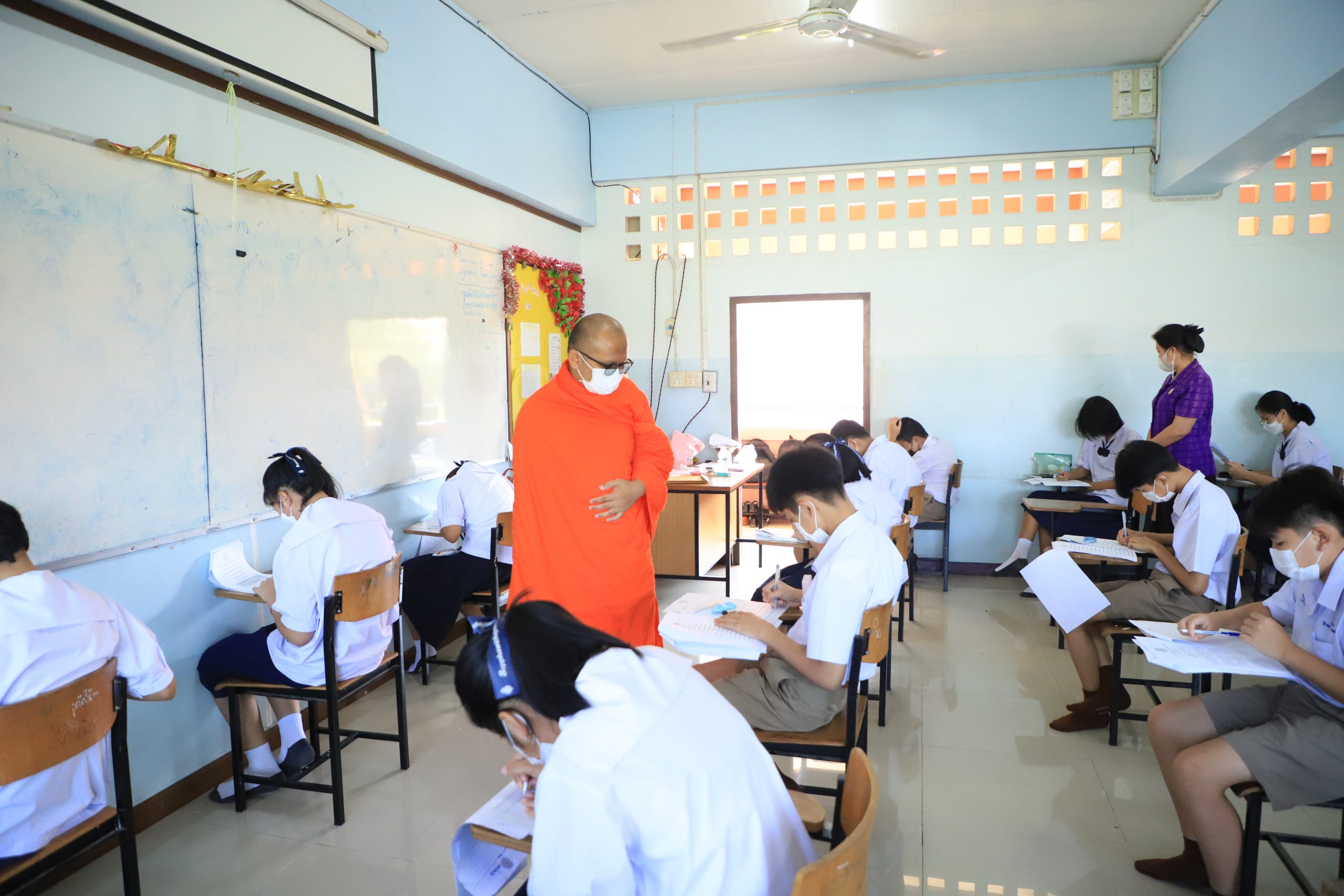 โรงเรียนสรรพวิทยาคม จัดการสอบธรรมสนามหลวง ประจำปีการศึกษา ๒๕๖๕