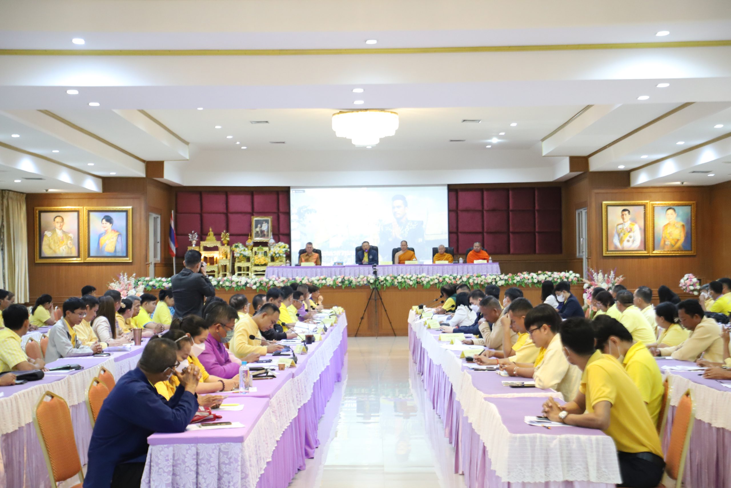 โรงเรียนสรรพวิทยาคม บริการสถานที่แก่หน่วยงานภายนอก การประชุมการตรวจนิเทศและติดตามผลการดำเนินงานตามโครงการอำเภอบำบัดทุกข์ บำรุงสุขฯ และโครงการหนึ่งตำบล หนึ่งหมู่บ้านยั่งยืน ประจำปี ๒๕๖๖-๒๕๖๗