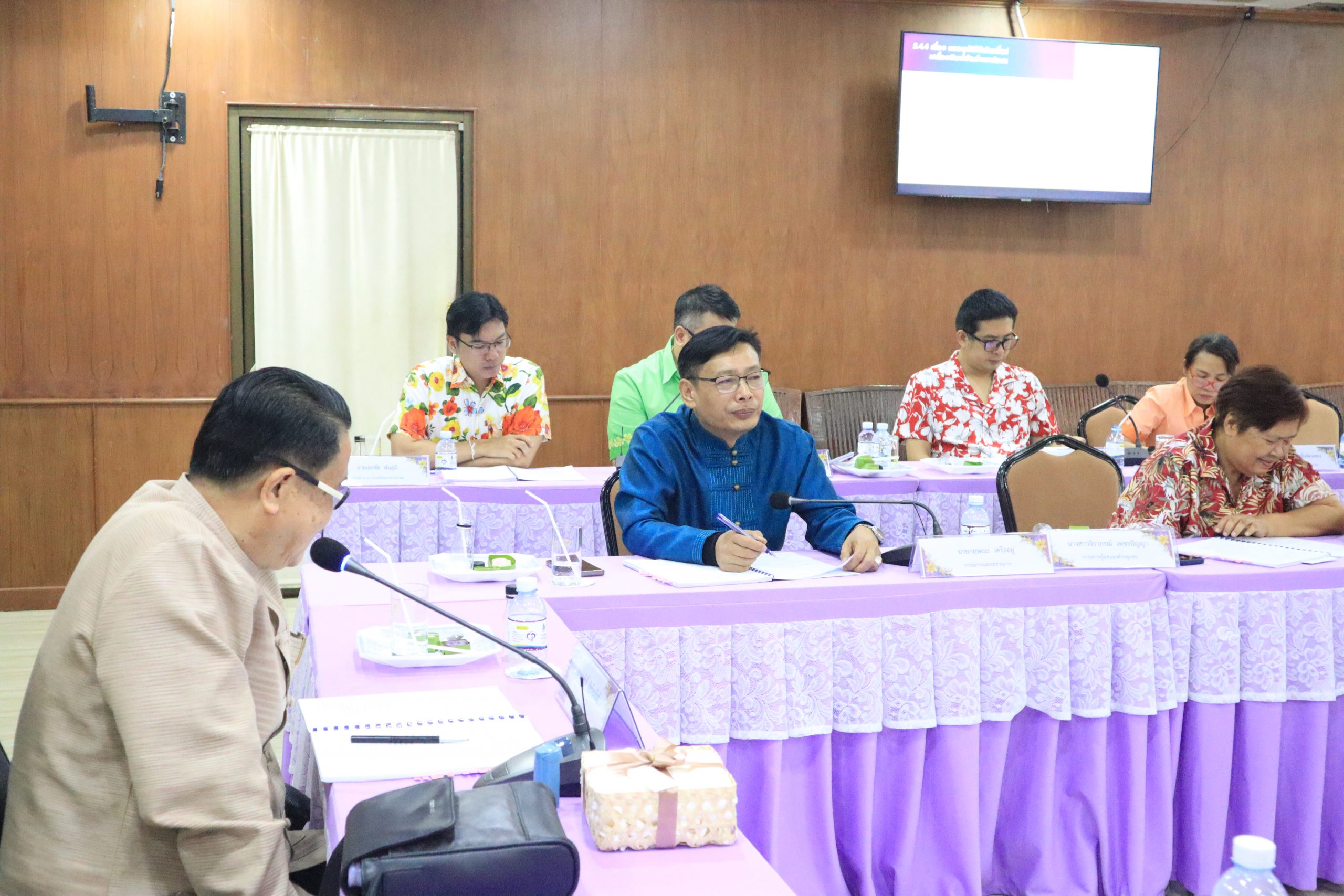 โรงเรียนสรรพวิทยาคม จัดการประชุมคณะกรรมการสถานศึกษาขั้นพื้นฐาน ครั้งที่ ๒ / ๒๕๖๗