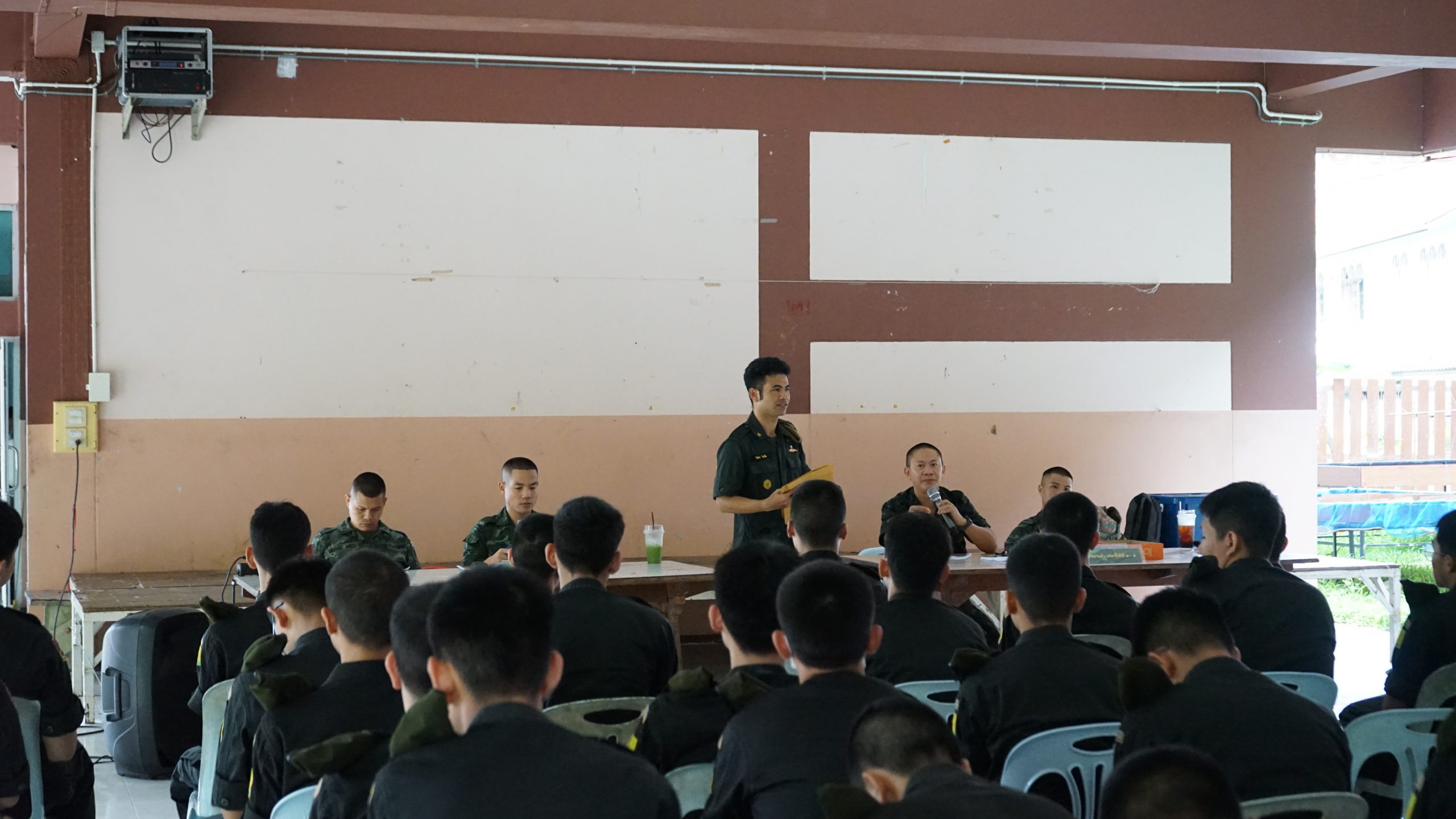 โรงเรียนสรรพวิทยาคม จัดกิจกรรมการรับสมัครคัดเลือกนักศึกษาวิชาทหารชั้นปีที่ ๑ และการรายงานตัวเข้ารับการฝึกวิชาทหาร ชั้นปีที่ ๓-๓ ประจำปีการศึกษา๒๕๖๗