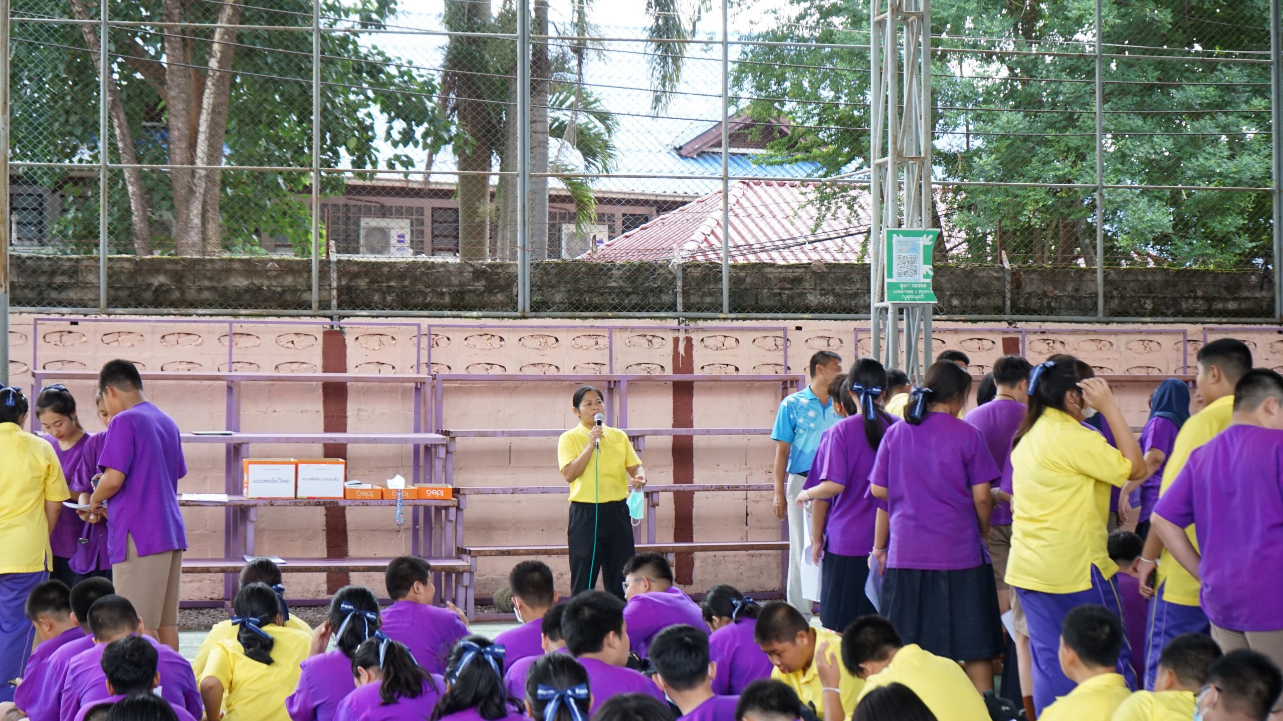 โรงเรียนสรรพวิทยาคม จัดกิจกรรมคัดกรองนักเรียนภาวะโภชนาการเกินเกณฑ์  ระดับชั้นมัธยมศึกษาปีที่ 1-6 วันที่ 5 กรกฎาคม 2561 ณ สนามบาสเกตบอล โดยจะมี – การคัดกรองน้ำหนักส่วนสูง คัดกรอง obesity   เพื่อจัดกิจกรรมส่งเสริมและปรับเปลี่ยนพฤติกรรมด้านสุขภาพและการออกกำลังกาย