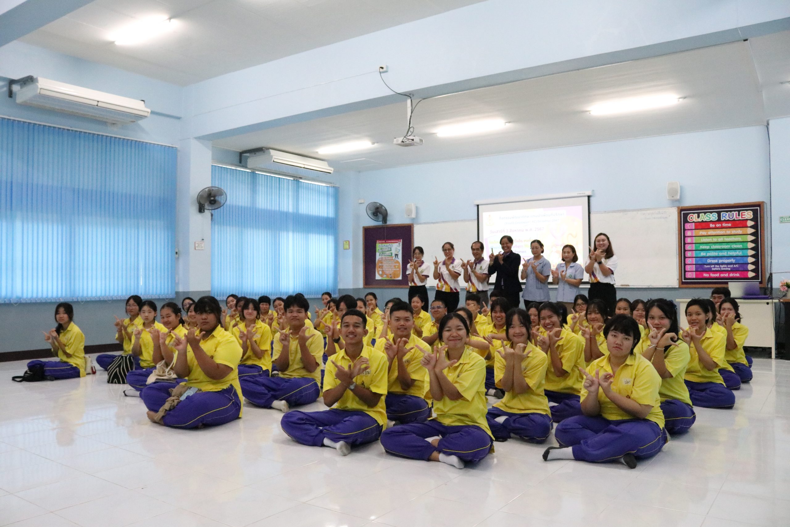โรงเรียนสรรพวิทยาคม โดยกลุ่มงานแนะแนว จัดกิจกรรมพัฒนาทักษะแกนนำเพื่อนที่ปรึกษา (Youth Counselor : YC) ประจำปีการศึกษา ๒๕๖๗