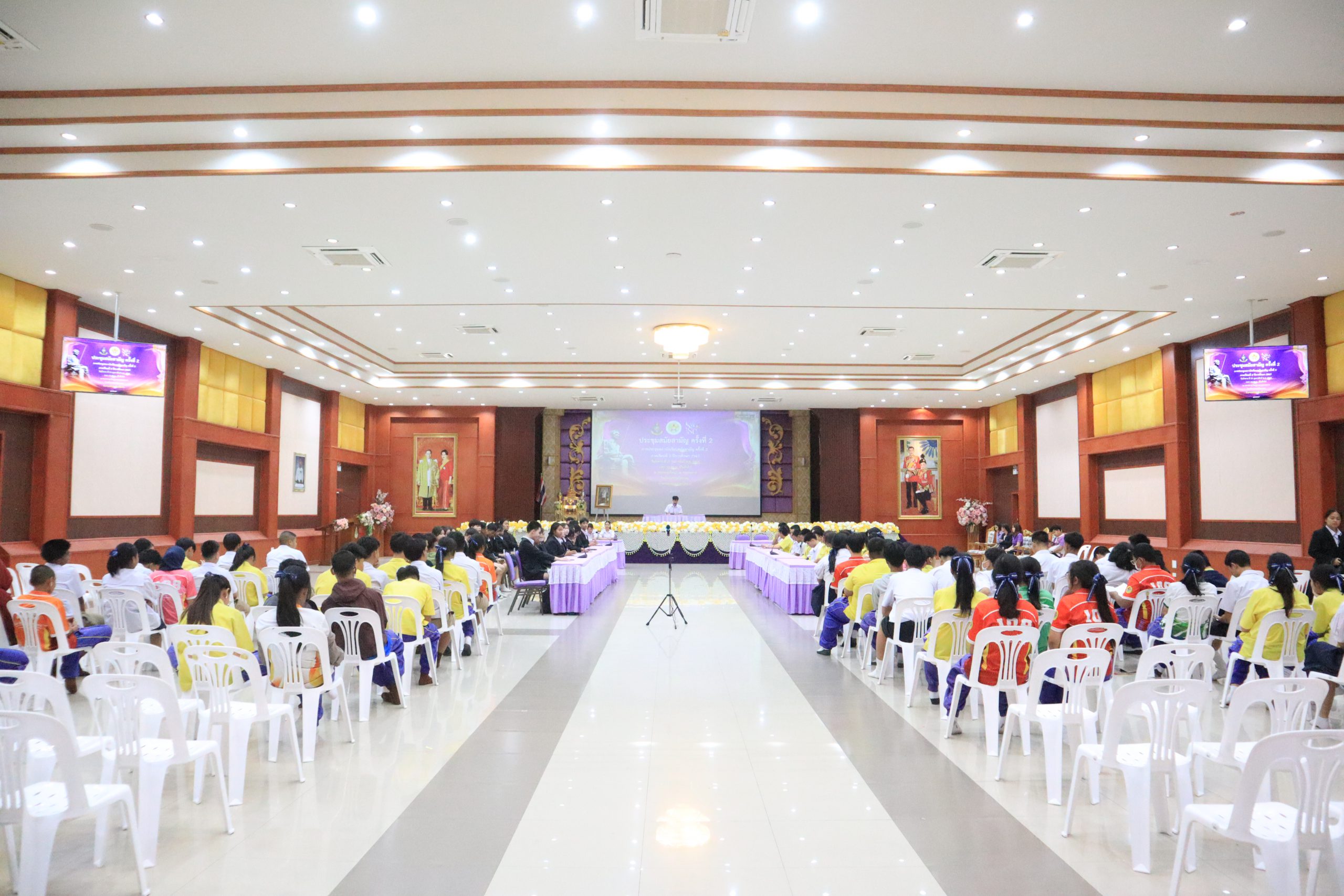 โรงเรียนสรรพวิทยาคม จัดการประชุมสภานักเรียนสมัยสามัญ ครั้งที่ ๒ ภาคเรียนที่ ๒ ปีการศึกษา ๒๕๖๗