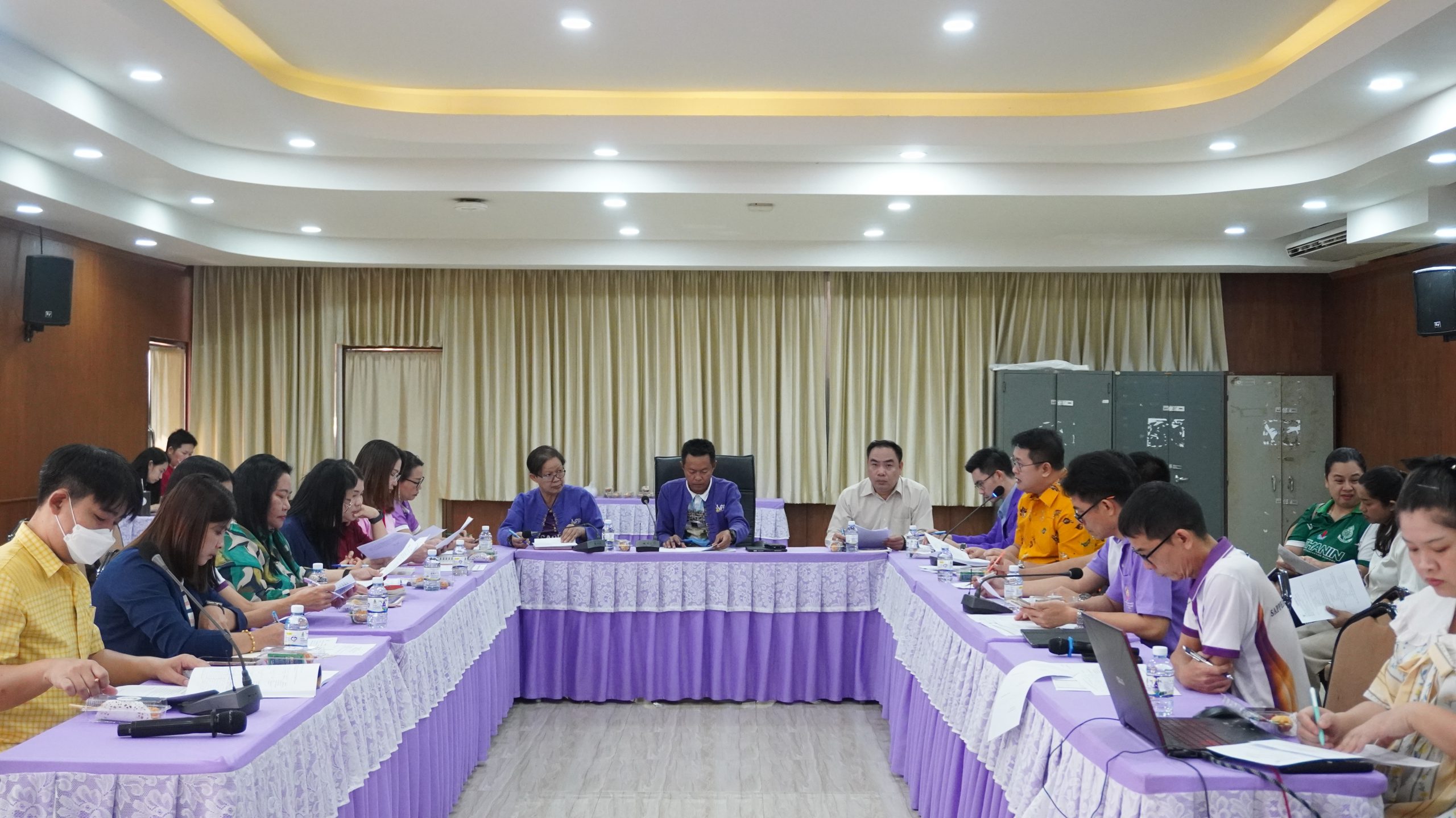 โรงเรียนสรรพวิทยาคม จัดการประชุมเงินระดมทรัพยากรเงินรายได้สถานศึกษา เงินรายได้สถานศึกษา (ค่าบำรุงการศึกษา) ปี ๒๕๖๘