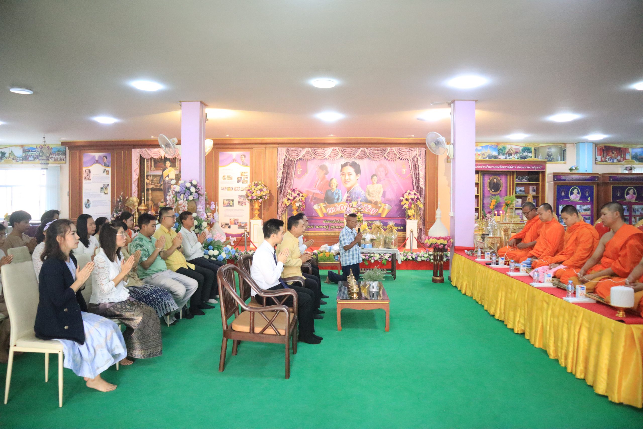 โรงเรียนสรรพวิทยาคม จัดพิธีทำบุญห้องสมุด ประจำปี ๒๕๖๘ กลุ่มงานห้องสมุด โรงเรียนสรรพวิทยาคม