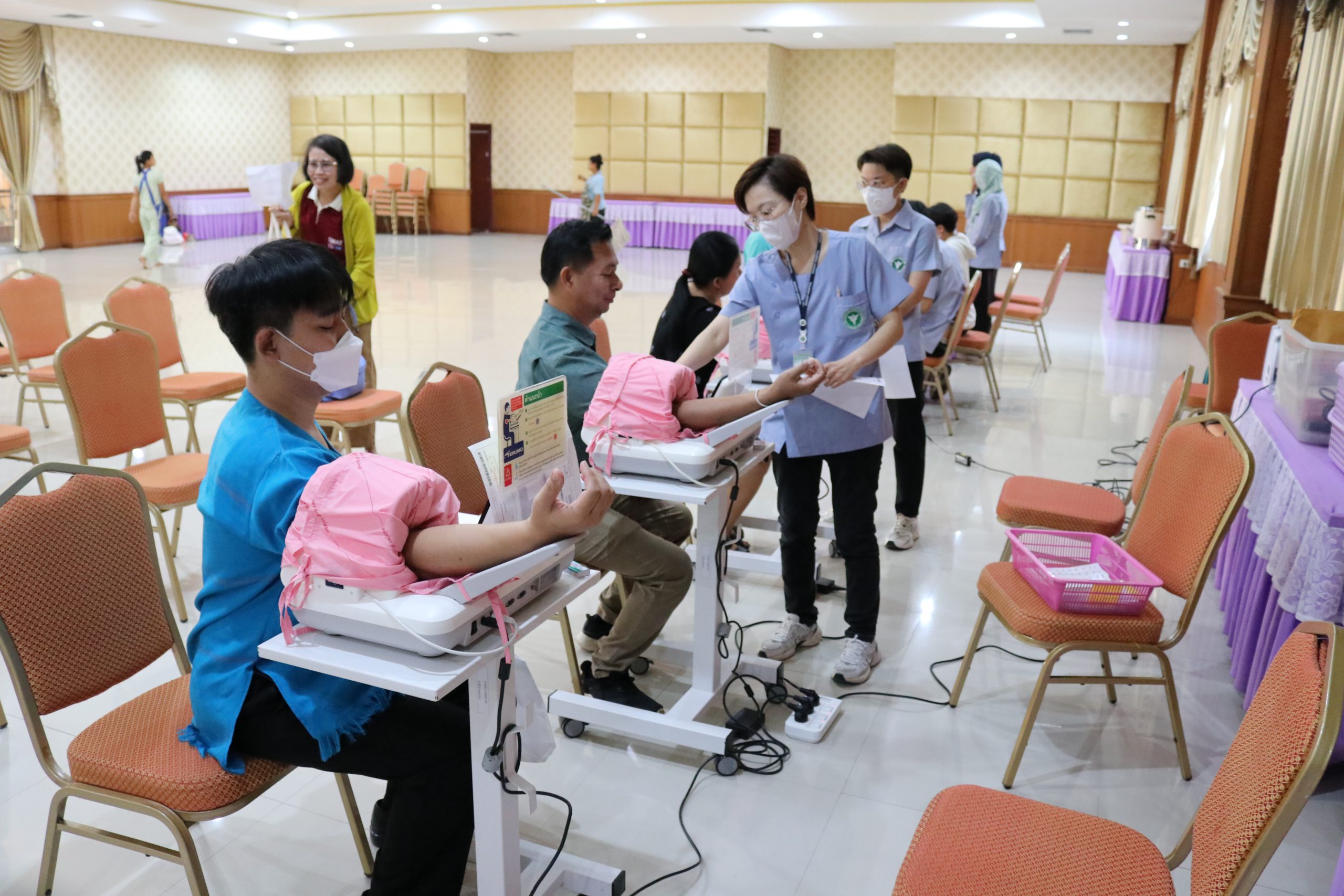 โรงเรียนสรรพวิทยาคม จัดการการตรวจสุขภาพประจำปี ๒๕๖๘