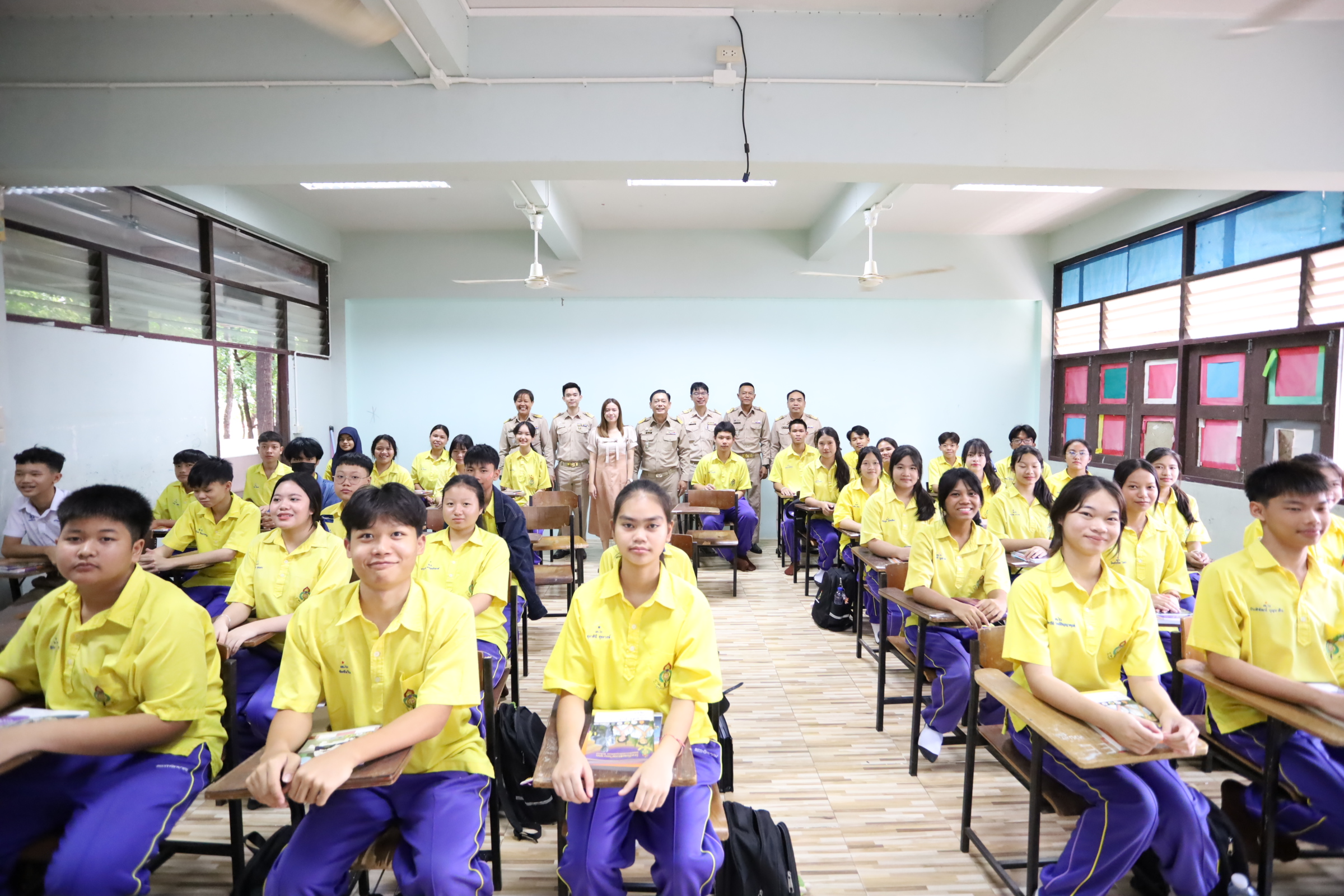 โรงเรียนสรรพวิทยาคม ตรวจเยี่ยมการจัดการเรียนการสอน ภาคเรียนที่ ๑ ประจำปีการศึกษา ๒๕๖๘
