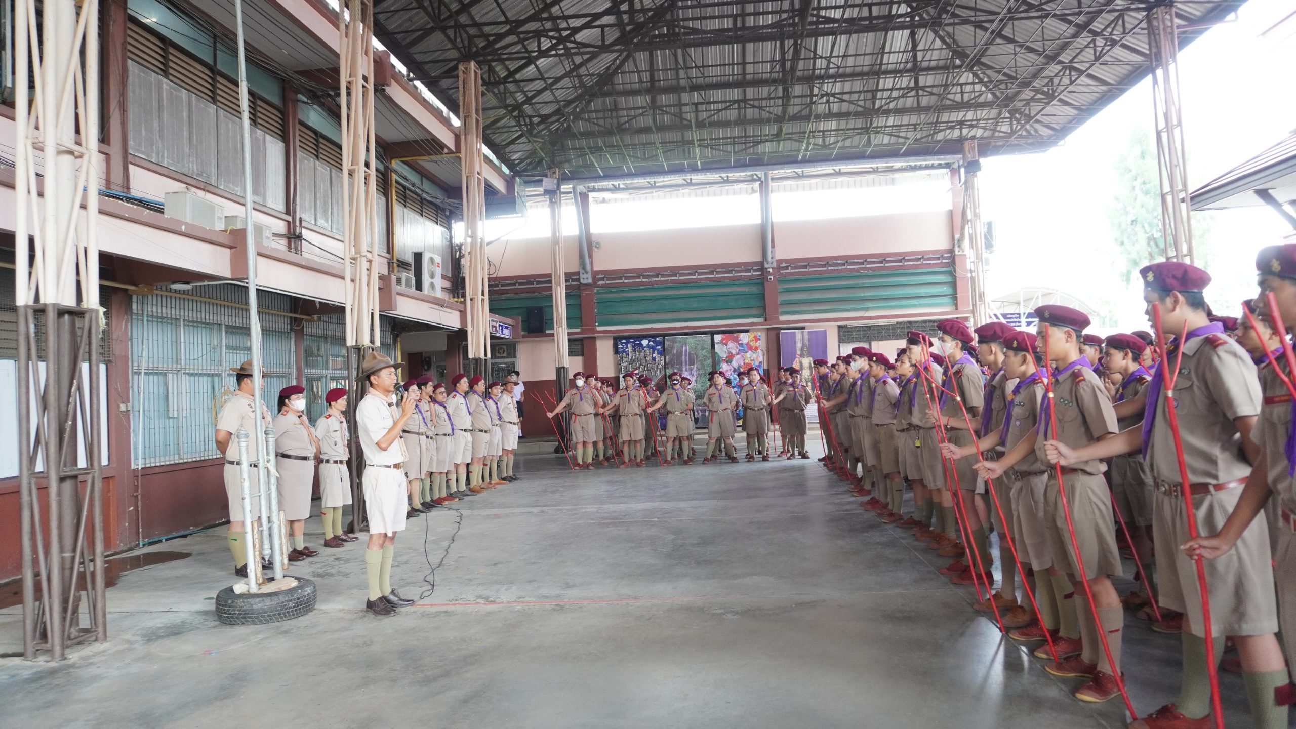 โรงเรียนสรรพวิทยาคม จัดกิจกรรมเปิดกองลูกเสือ ประจำภาคเรียนที่ ๑ ปีการศึกษา ๒๕๖๘