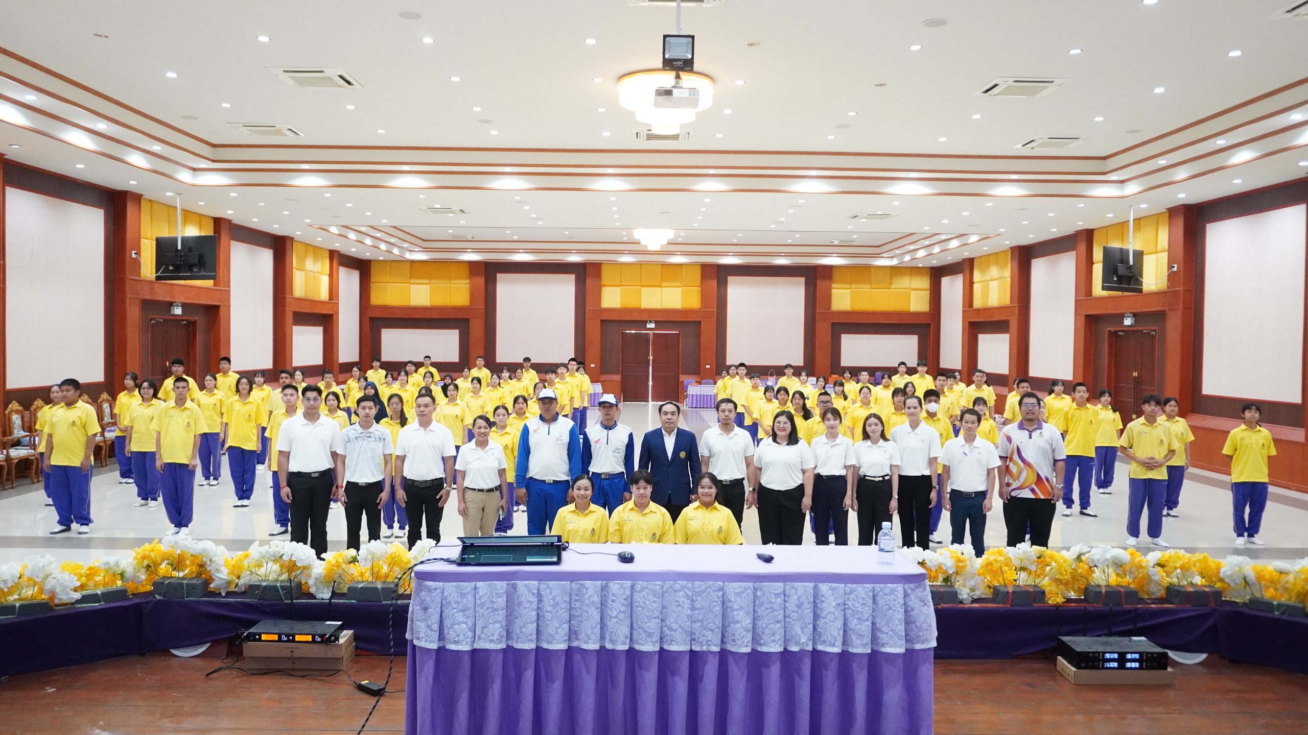 โรงเรียนสรรพวิทยาคม จัดกิจกรรม โครงการส่งเสริมความปลอดภัยและป้องกันอุบัติเหตุทางถนน