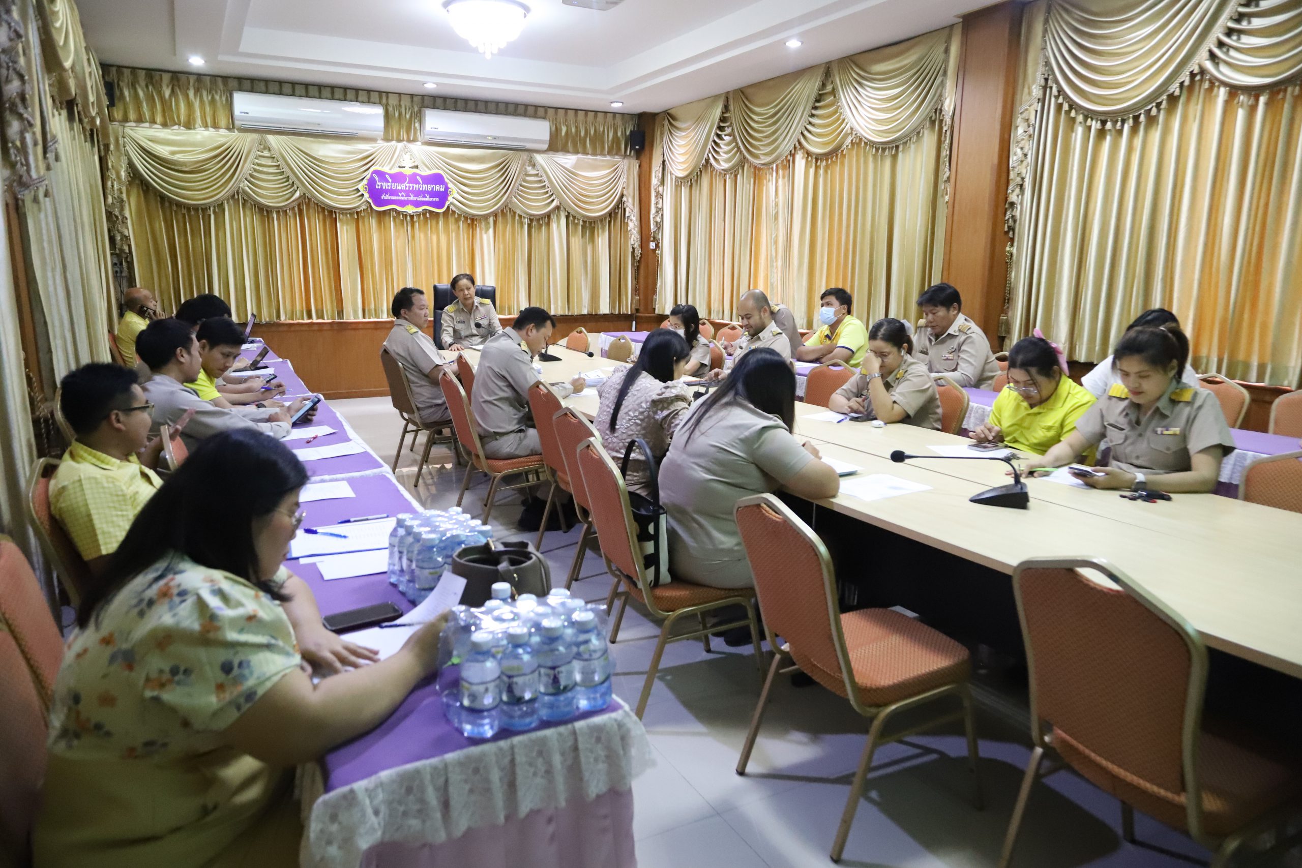 โรงเรียนสรรพวิทยาคม จัดการประชุมเพื่อชี้แจงการดำเนินงานกลุ่มงานกิจการนักเรียน ประจำปีการศึกษา ๒๕๖๘