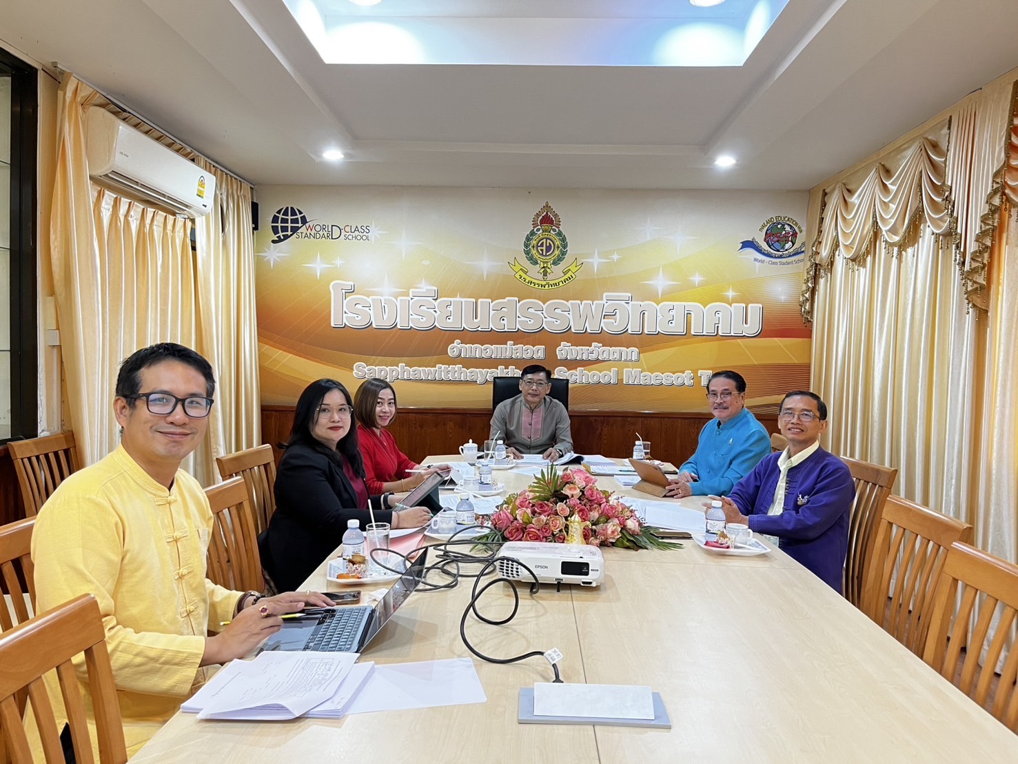 โรงเรียนสรรพวิทยาคม จัดการประชุมคณะกรรมการพัฒนาและประเมินการบริหารจัดการด้วยระบบคุณภาพตามเกณฑ์รางวัลคุณภาพแห่งสำนักงานคณะกรรมการการศึกษาขั้นพื้นฐาน (OBECQA) รุ่นปี พ.ศ.๒๕๖๗ คณะที่ ๑๖