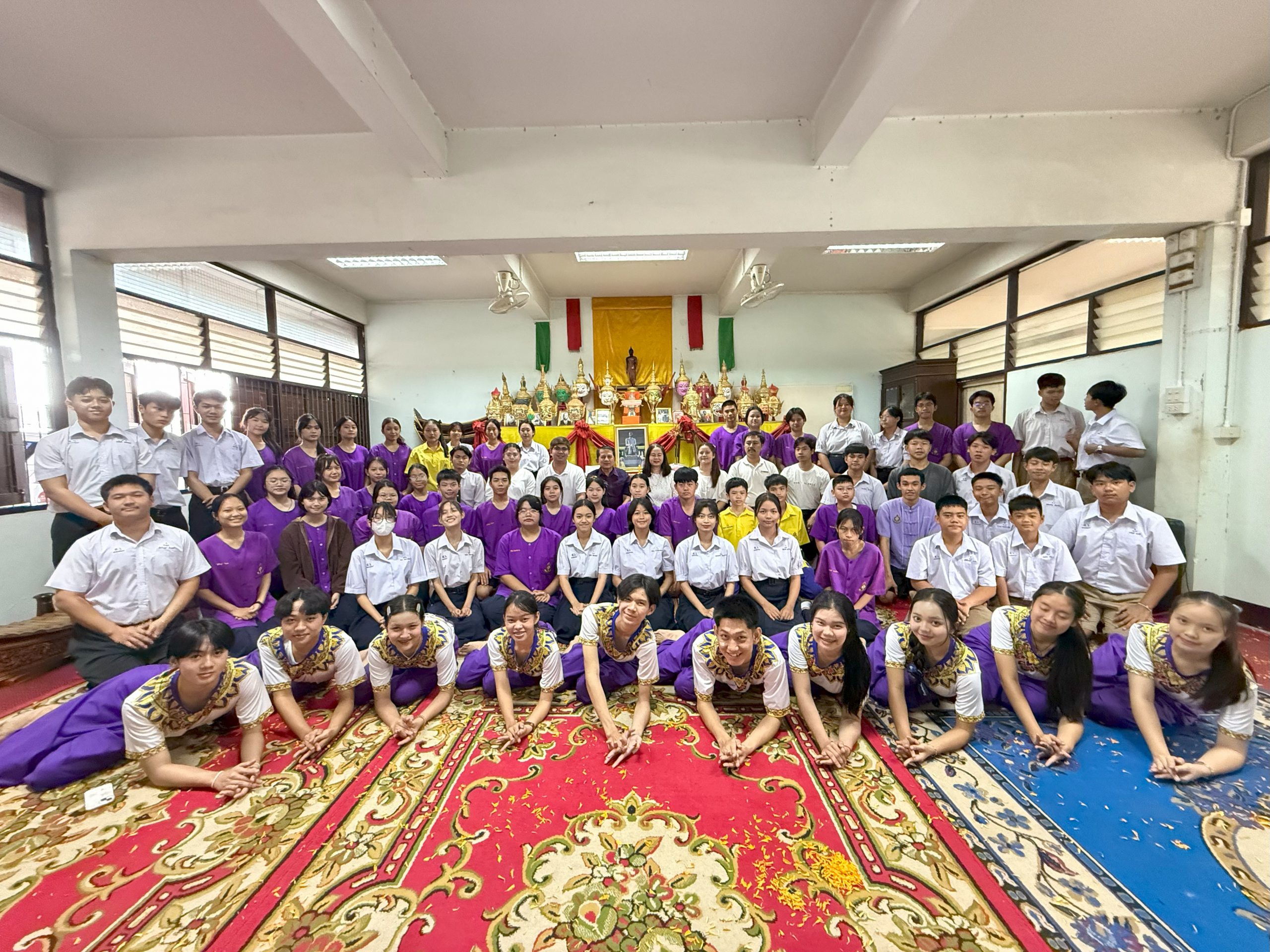 โรงเรียนสรรพวิทยาคม โดยกลุ่มสาระการเรียนรู้ศิลปะ จัดพิธีไหว้ครูศิลปกรรม ประจำปี ๒๕๖๘