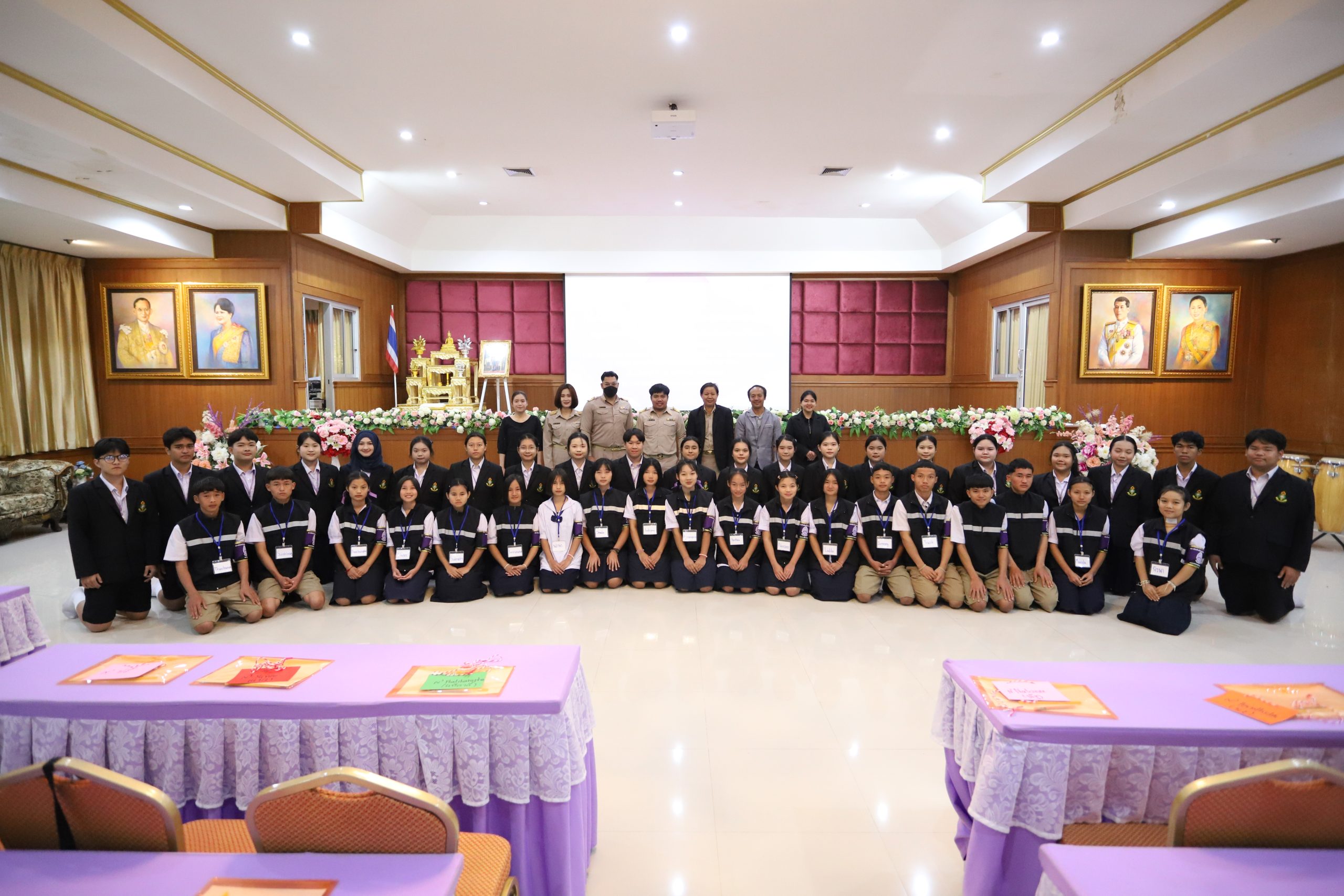 โรงเรียนสรรพวิทยาคม จัดกิจกรรม “โครงการพัฒนาศักยภาพผู้นำสภานักเรียน” ประจำปีการศึกษา ๒๕๖๘