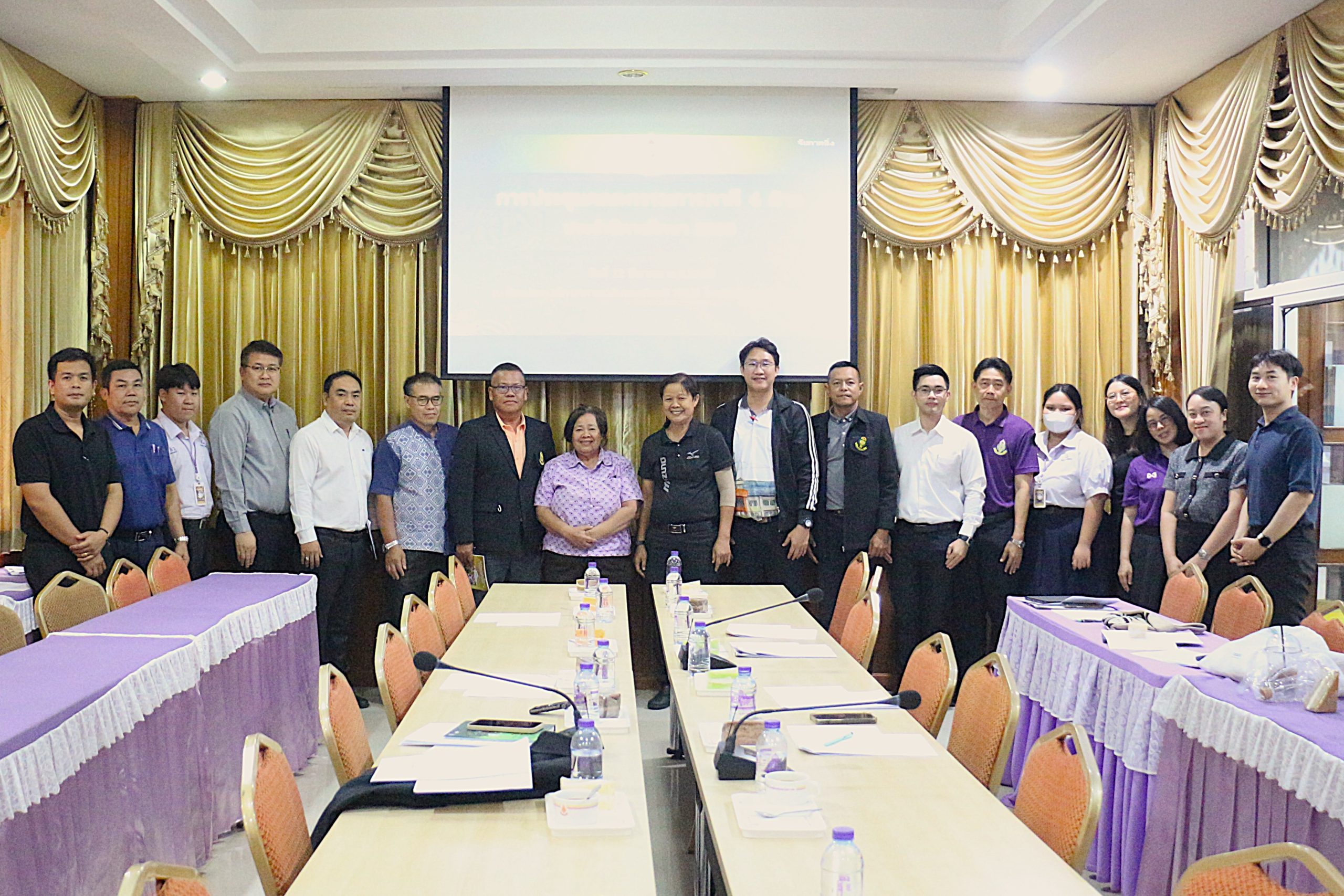 โรงเรียนสรรพวิทยาคม โดำเนินการจัดประชุมคณะกรรมการภาคี ๔ ฝ่าย